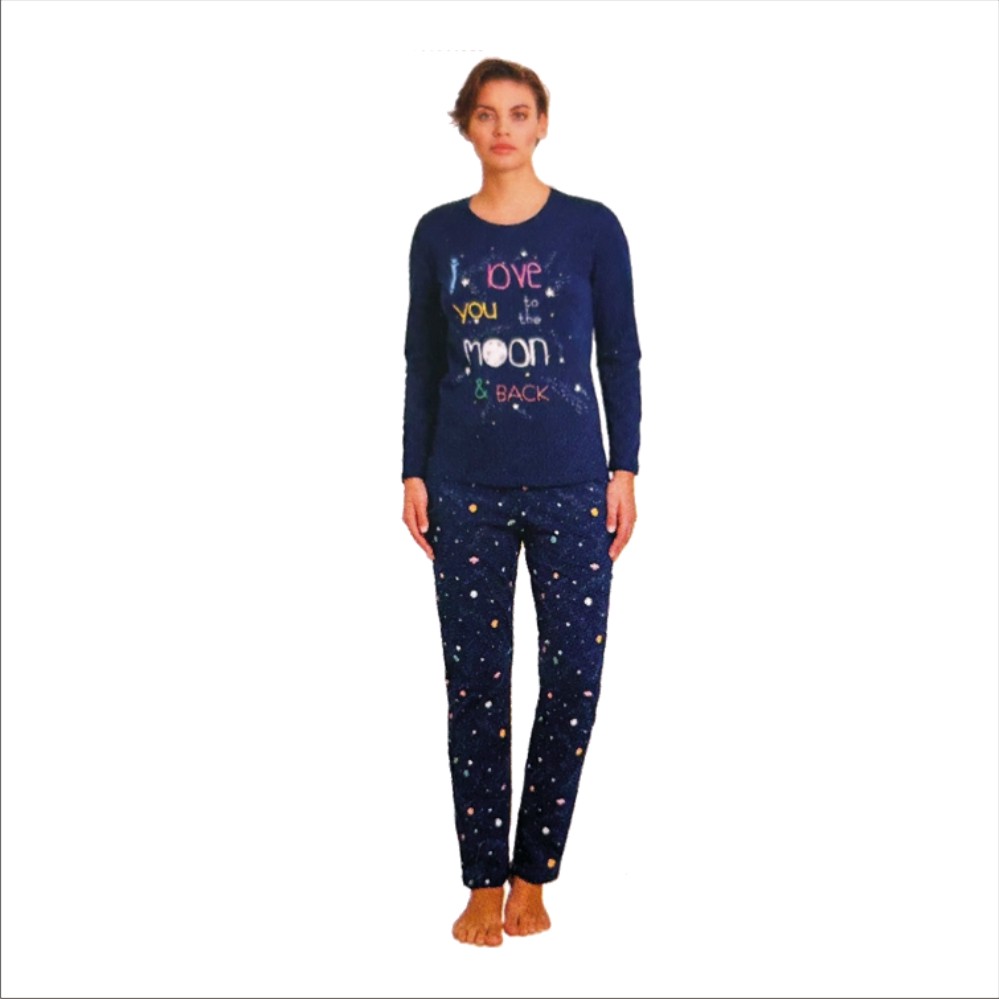 Hajo Damen Pyjama 45180 MOON & BACK