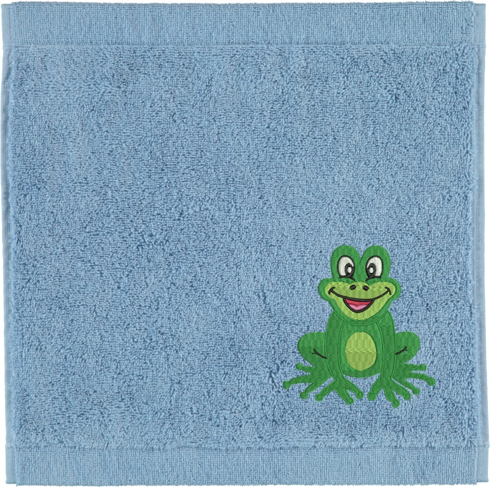 Seiftuch von Cawö bestickt mit Frosch