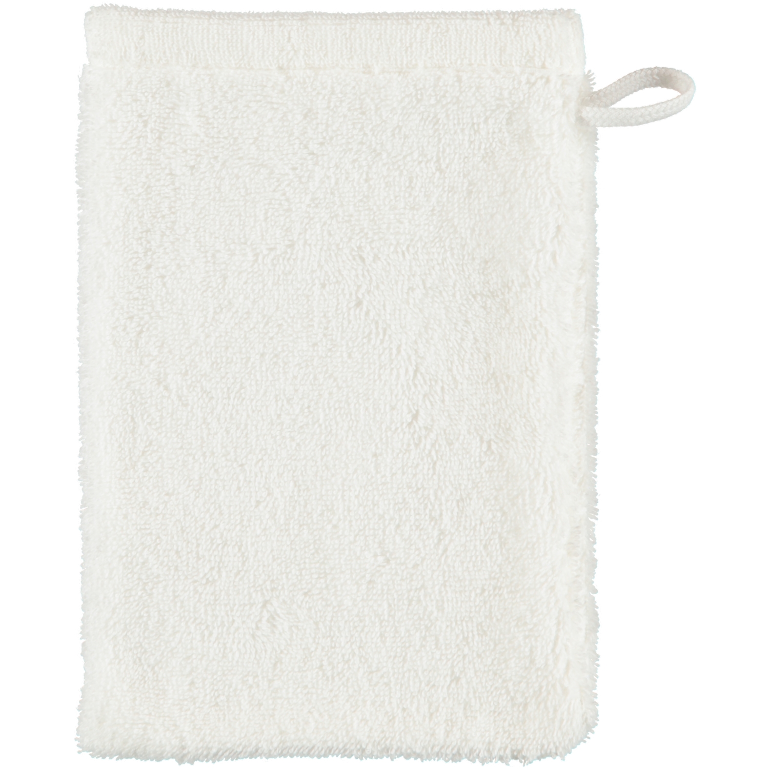 Cawö Life Style uni - Waschhandschuh weiss