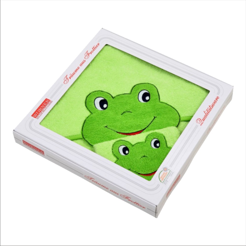 Geschenk-Karton 2 tlg. - Frosch limone