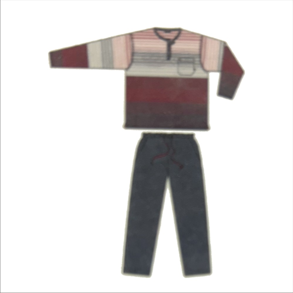 Hajo Herren Pyjama 52948 Klima Komfort