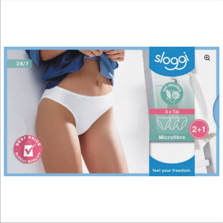 Sloggi Microfibre Tai Slip im 2+1 Pack