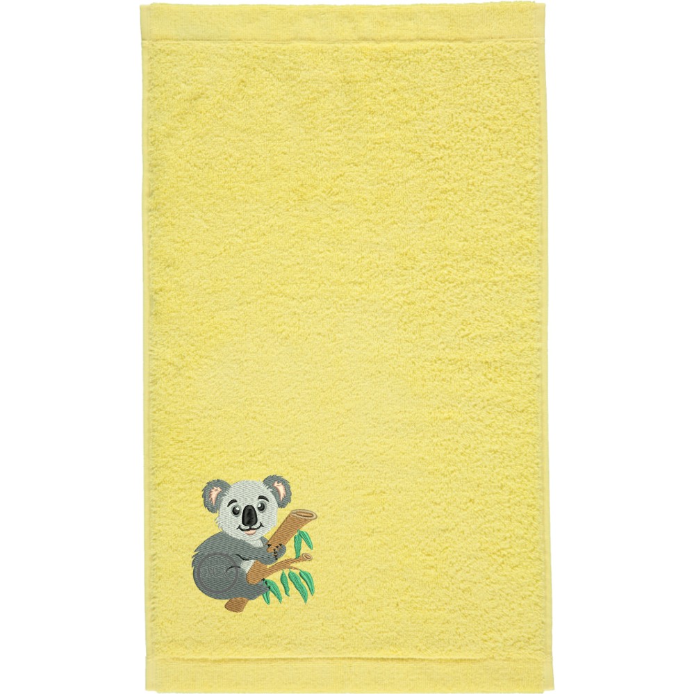 Gästehandtuch von Cawö bestickt mit Koala