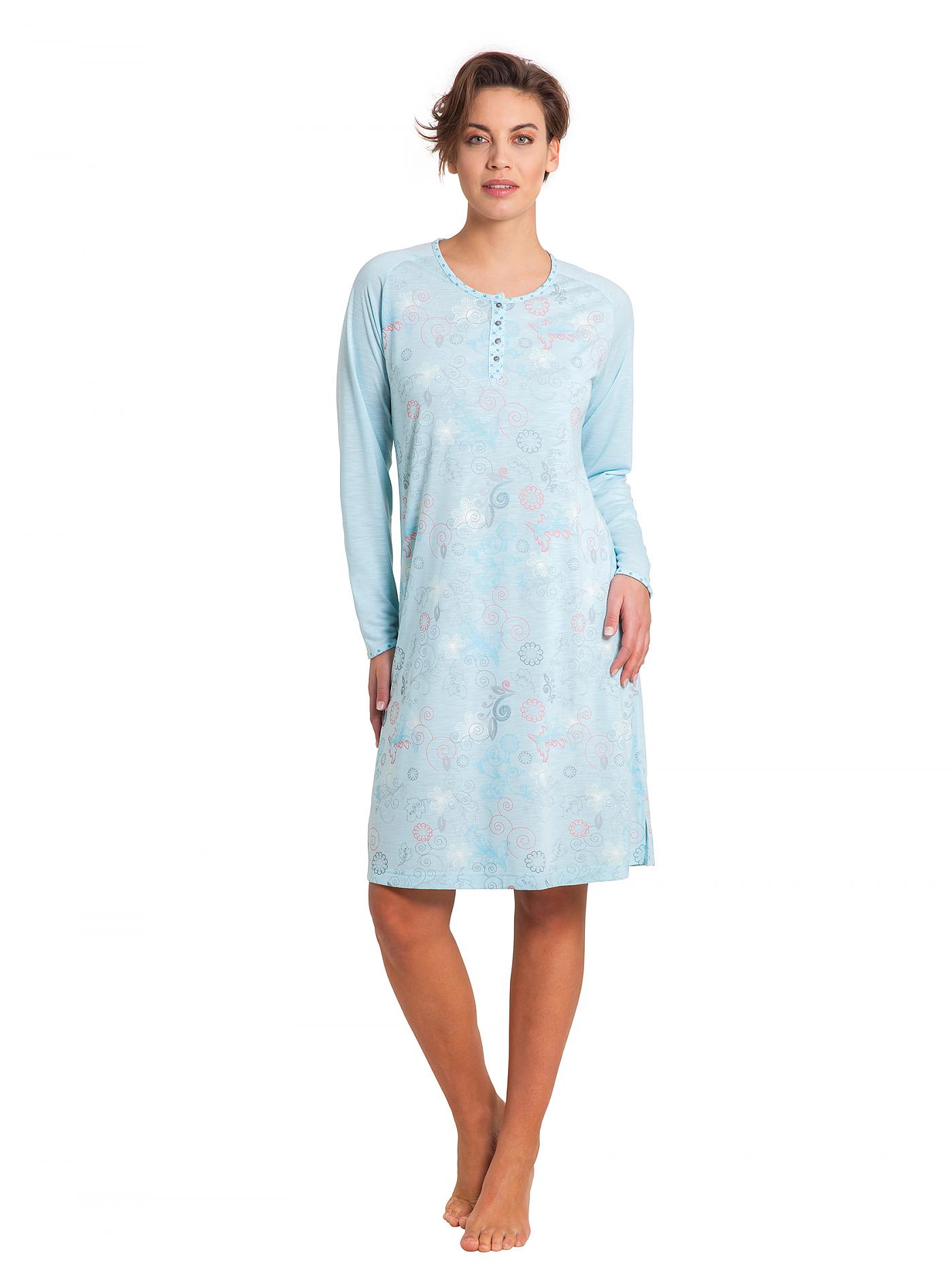 Hajo Damen Nachthemd 45125 Paisley