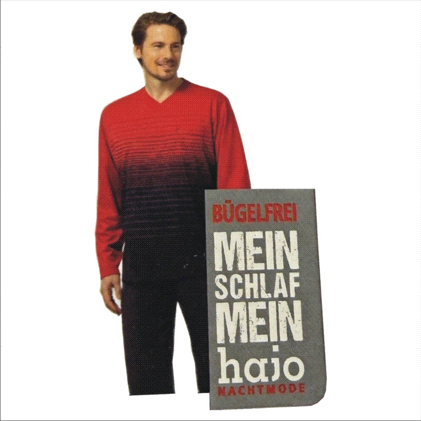 Hajo Herren Pyjama 53423 Klima Komfort