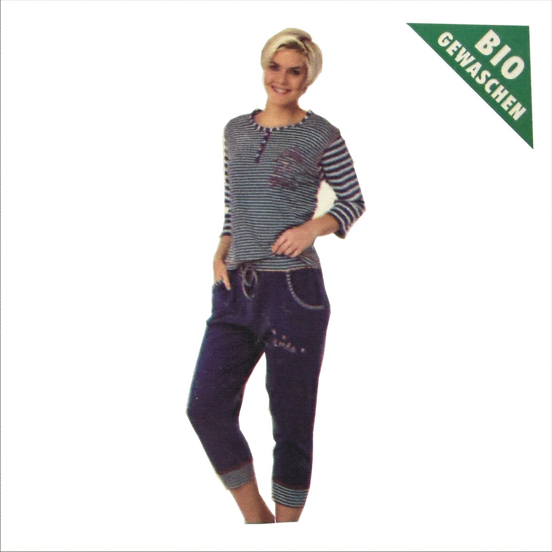 Hajo Damen Capri Anzug 44744 Lässig